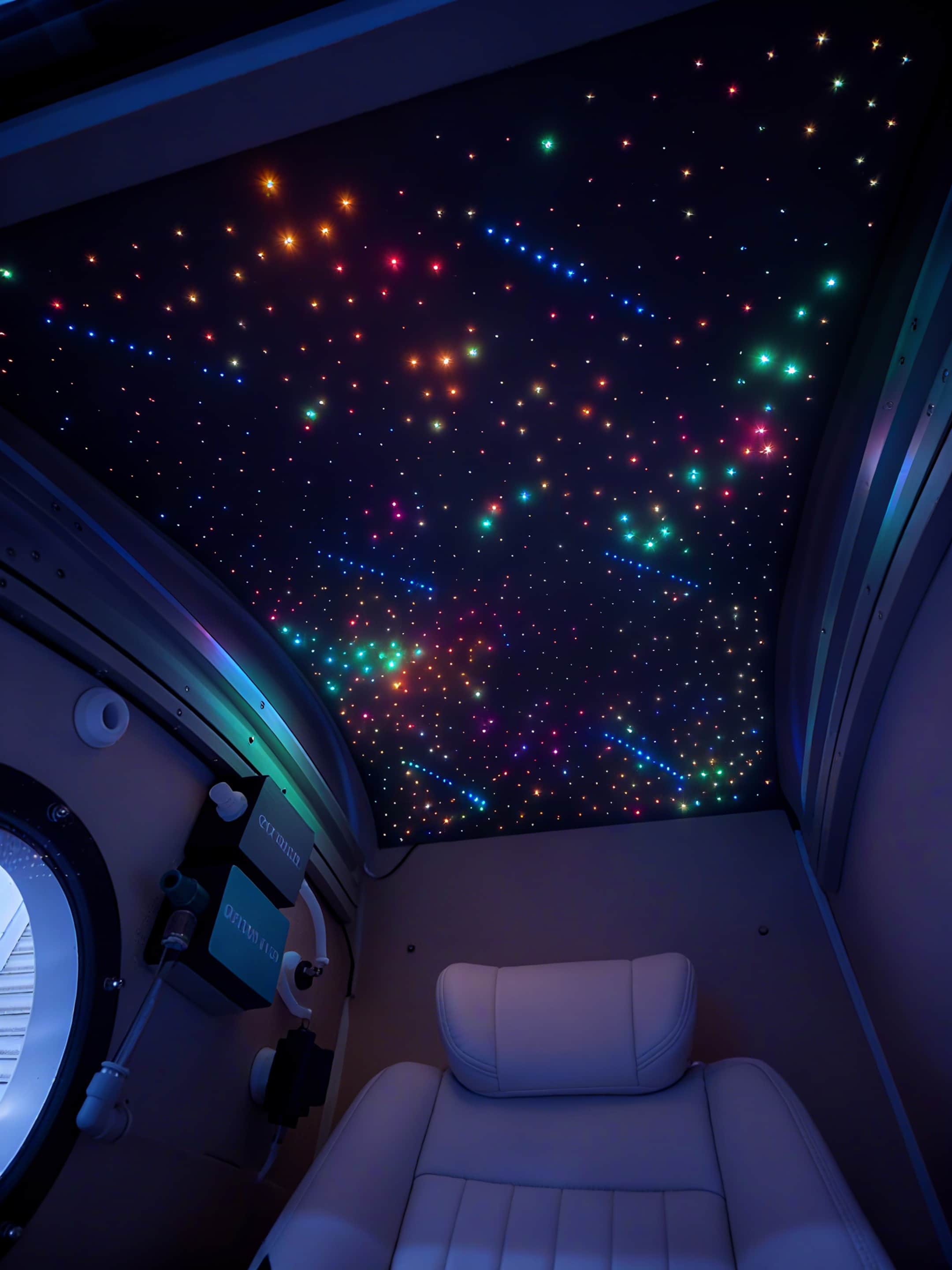 8.Starry Sky Ceiling