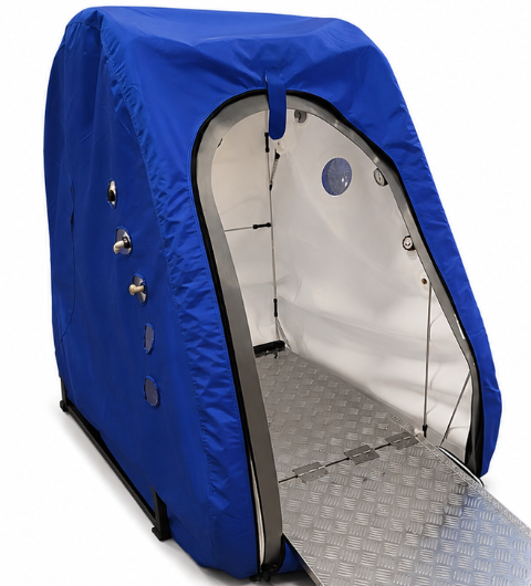 304 medical‑grade stainless‑steel chamber shell